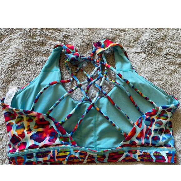 CVG "Exotics" Butterfly Back Sports Bra (M) - Picture 5 of 6